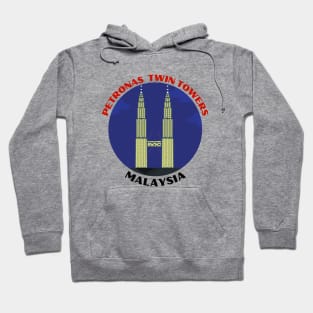 Malaysia's Petronas Twin Towers Hoodie